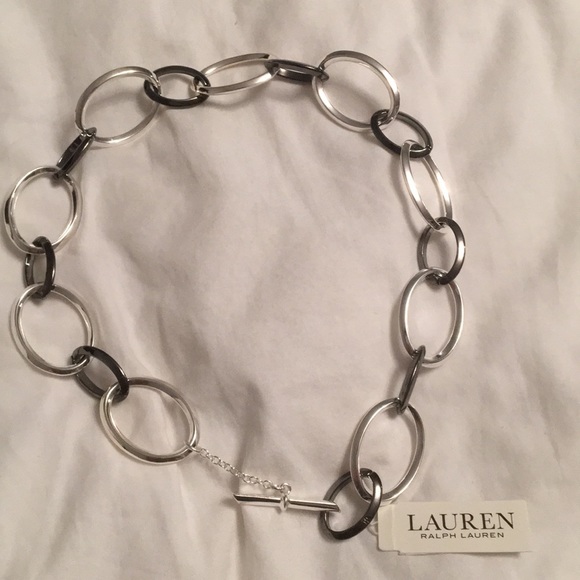 Silver and Gray Necklace - Picture 2 of 4